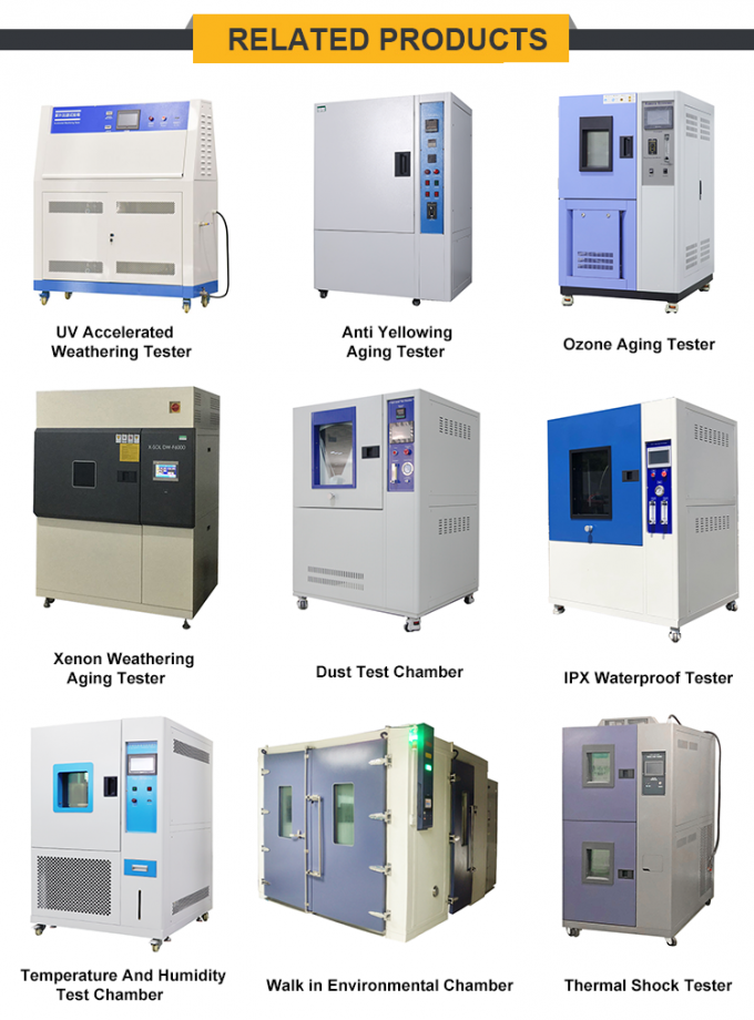 제품 Fastness 자외선 램프를 가진 UV 가속된 풍화 시험 장비 5