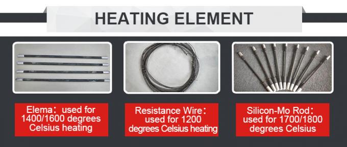 Liyi 1200c Muffle 소형 열처리 전기 오븐 색상 파란색 또는 검은색 0